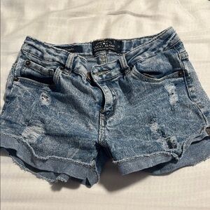 Lucky Brand Women's Distressed Blue Jean Shorts